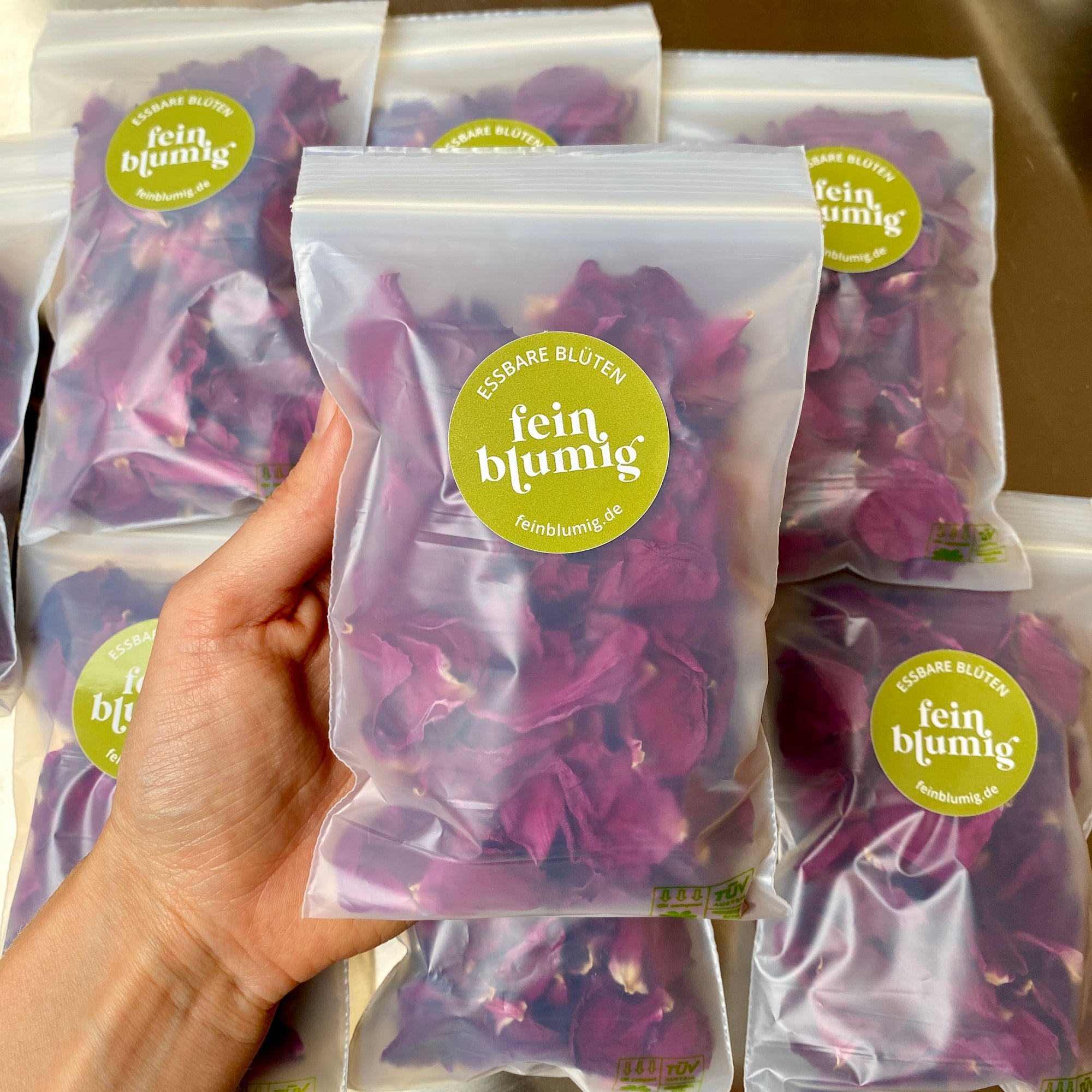 Rose Blütenblätter pink - 5g getrocknet